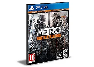 Metro Redux PS4 e PS5 MÍDIA DIGITAL