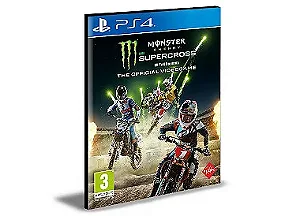 Monster Energy Supercross The Official Videogame Ps4 e PS5 Mídia Digital