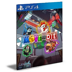 Move or Die Ps4 e PS5 Mídia Digital