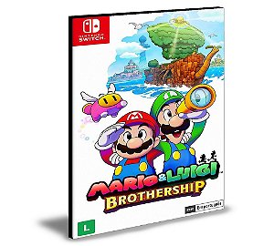 Mario & Luigi Brothership Nintendo Switch Mídia Digital