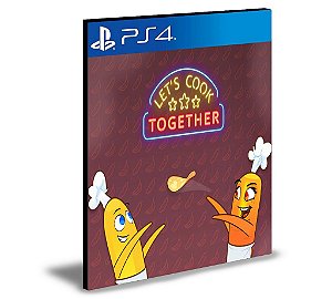Let's Cook Together Ps4 Mídia Digital