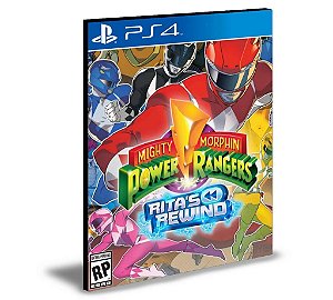 Mighty Morphin Power Rangers Rita's Rewind Ps4 Mídia Digital