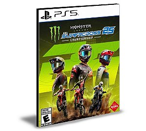 Monster Energy Supercross 25 - The Official Video Game PS5 Mídia Digital
