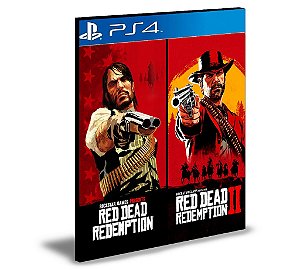 Red Dead Redemption e Red Dead Redemption 2 Ps4 e Ps5 Psn Mídia Digital