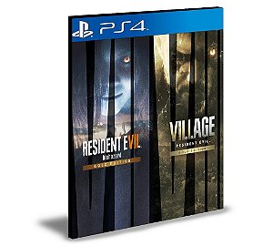 Resident Evil 7 Gold Edition & Village Gold Edition Ps4 e PS5 Mídia Digital
