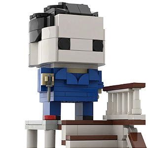 Figure Michael Myers Halloween Bricks - MOC