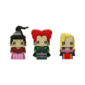 Pack 3 Figures Abracadabra Disney Bricks - MOC