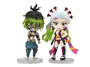 Pack Action Figures Daki e Gyutaro Demon Slayer Bandai