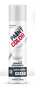 Paint Color Tinta Spray Uso Geral Branco Brilhante (400ML/190G)