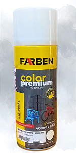 Farben Spray Premium UG Branco Brilhante (400ML/280G)