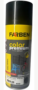 Farben Spray Premium UG Preto Brilhante (400ML/280G)