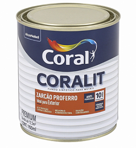 Coral Coralit Zarcão Laranja Proferro Secagem Rápida(900ML)