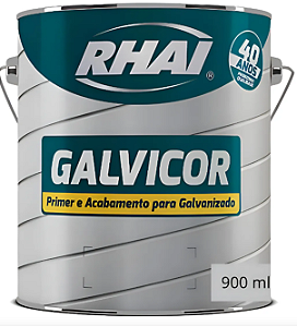 Rai Galvicor Esmalte Primer + Acabamento Amarelo Segurança(900ML)