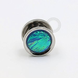 AL04 Alargador Aço Resinada Azul Rosca Externa