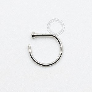 NR32 D ring Aba Nasal 0.8 mm Aço 316L