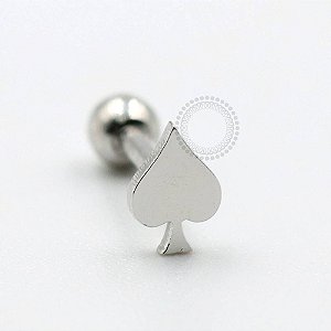 PB102 Microbell Naipe Espadas Chapa Aço 316L