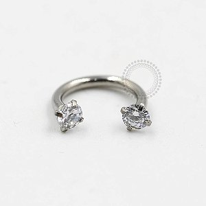 PB12 Ferradura Zircônia Aço 316L