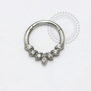 PB128 Segmento Mini Navetes Aço 316L