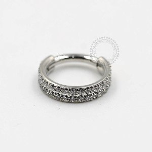 PB23 Segmento Cravejado Duplo Aço 316L