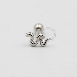 MBA90 Microbell Cobra Banho Rodio