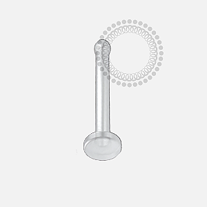 BF06 Piercing Nostril Reto Silicone