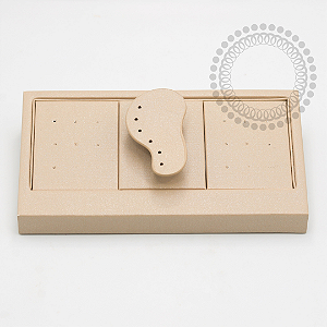 EP31 Expositor Bandeja 24 Furos Orelha Imã Champagne