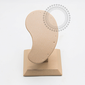 EP37 Expositor Orelha Suspenso Fixo 12 Furos Champagne