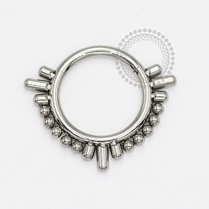 TN1876 Segmento 10 Mini Esferas Titânio ASTM F-136