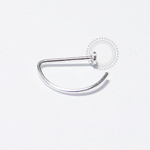 PR09 D-Ring Prata 925