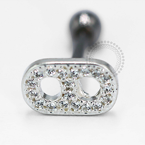 PR41 Microbell Reto Lacre Prata 925