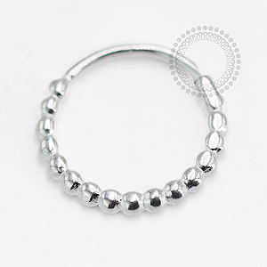 PR44 Segmento Esferas Prata 925