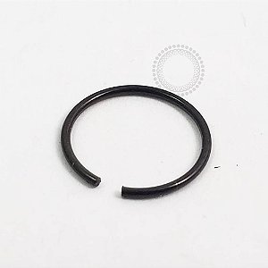 PVD07 Argola Aba Nasal Torção PVD Black