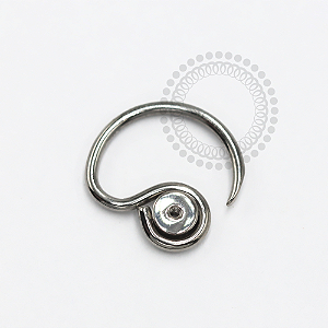 NB1209 Daith Circular 10mm com Rosca Nióbio