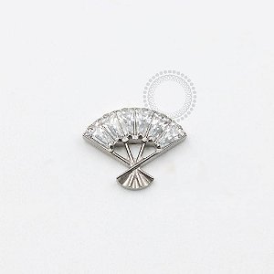 TN1013 Topo Leque CZ Titânio ASTM F-136