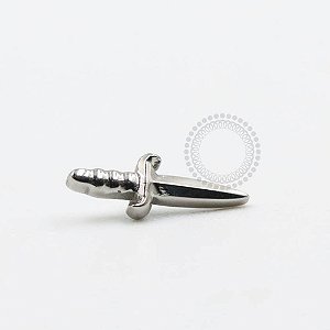 TN1023 Topo Adaga Modelo 2 Titânio ASTM-136