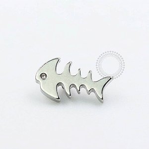 TN1029 Topo Espinha de Peixe Titânio ASTM F-136