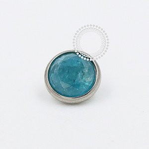 TN1038 Topo Microdermal 1.6mm Apatida Verde Titânio ASTM F136