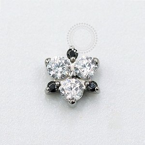 TN1055 Topo Trinity Cristal E Black Titânio ASTM F136