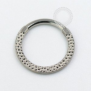 TN1087 Segmento Martelado Frontal Titânio ASTM F136