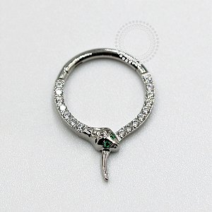 TN1097 Segmento Frontal Cobra CZ Titânio ASTM F136