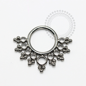 TN1141 Segmento Frontal 8mm Indiano Titânio ASTM F136