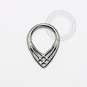 TN1142 Segmento 8mm Arcos Cruzados Titânio ASTM F136