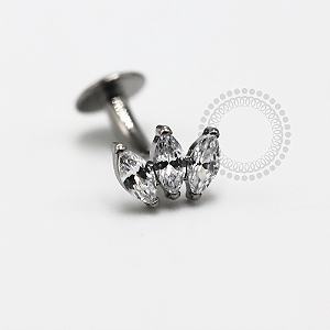 TN1150 Navel Floating Push Pin Navetes Titânio ASTM F-136