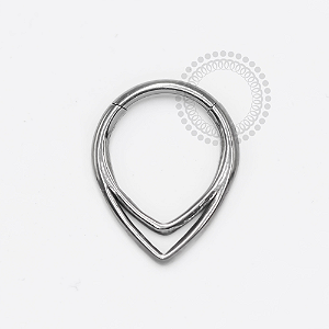 TN1249 Segmento 8mm Linhas Duplas Titânio ASTM F136