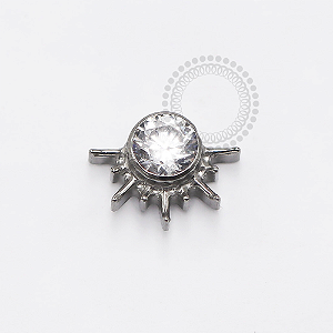 TN1255 Topo Zirconia com Raios de Titânio ASTM F-136