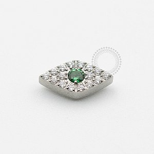 TN1292 Topo Olho Cravejado Titânio ASTM F136