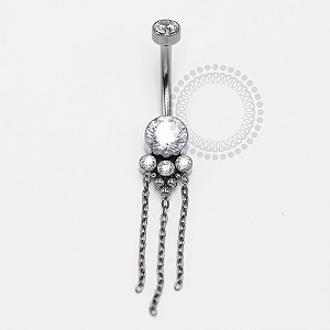 TN1326 Navel Zirconias e Correntes Titânio ASTM F-136