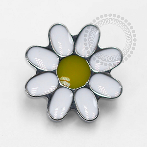 TN1434 Topo Margarida Resinada Titânio ASTM F-136