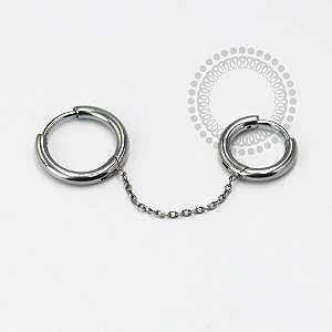 TN1561 Segmento Duplo com Corrente Titânio ASTM F136