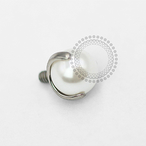 TN1736 Topo Pérola 4.5mm Titânio ASTM F136